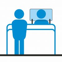 ekran ochronny z plexi mały 200x200