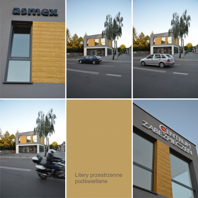 litery przestrzenne podświetlane asmex 01.