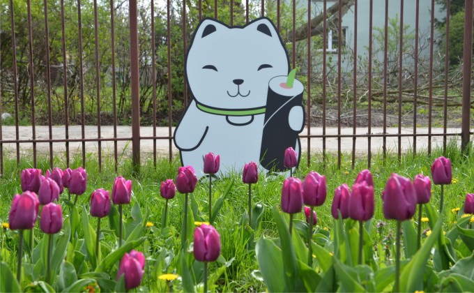 kotek ze styroduru 02